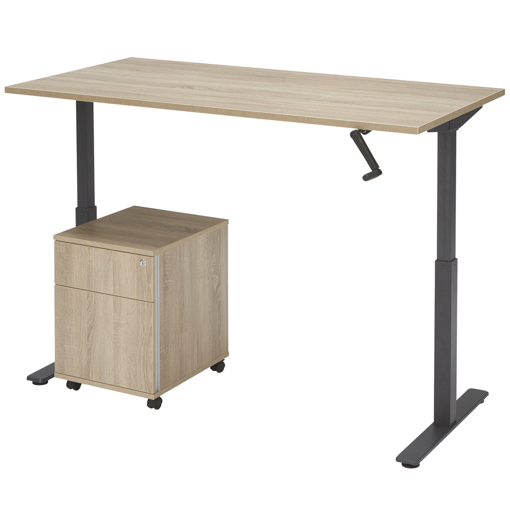 Zit-sta werkplek Flex T (Slinger verstelbaar) afbeelding