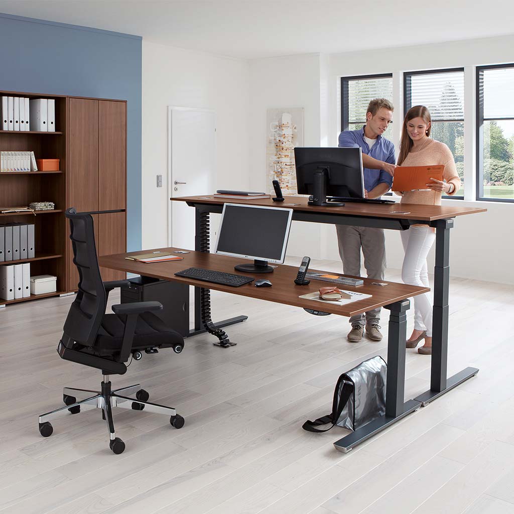 Flexwerkbureau Crew Elektrisch afbeelding