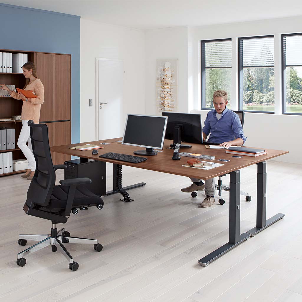 Flexwerkbureau Crew Elektrisch afbeelding