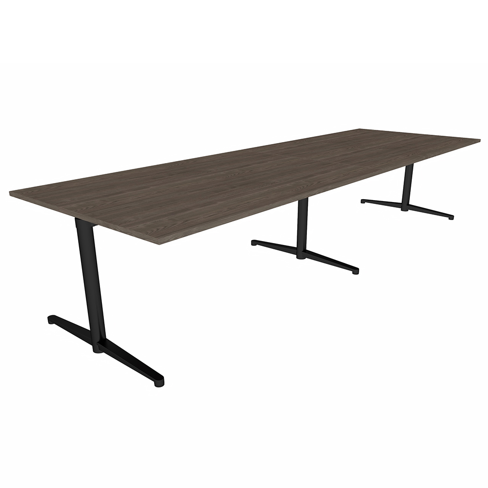 Palmberg vergadertafel Conference Zonder Blad overstek afbeelding