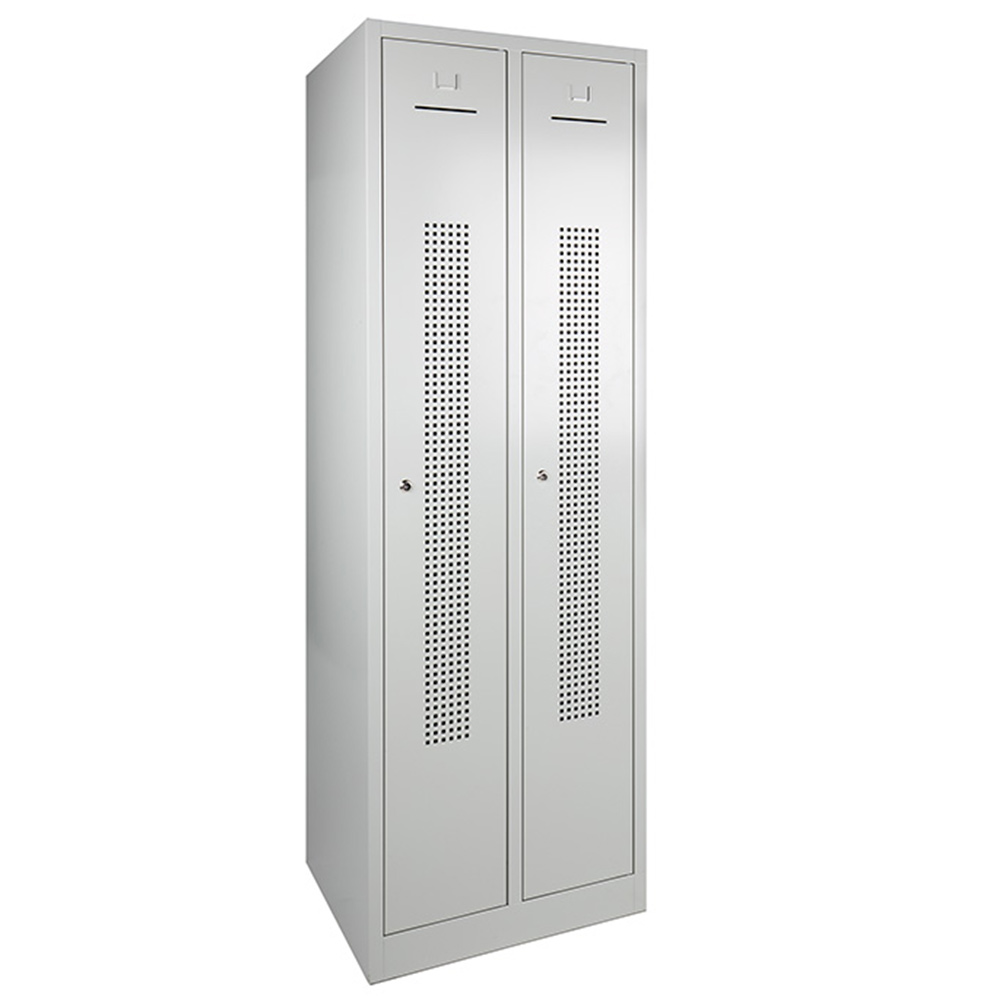 Garderobekast WRC 2 PERFO | Staand op sokkel afbeelding