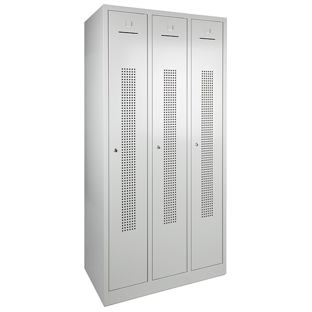 Garderobekast WRC 3 PERFO | Staand op sokkel afbeelding