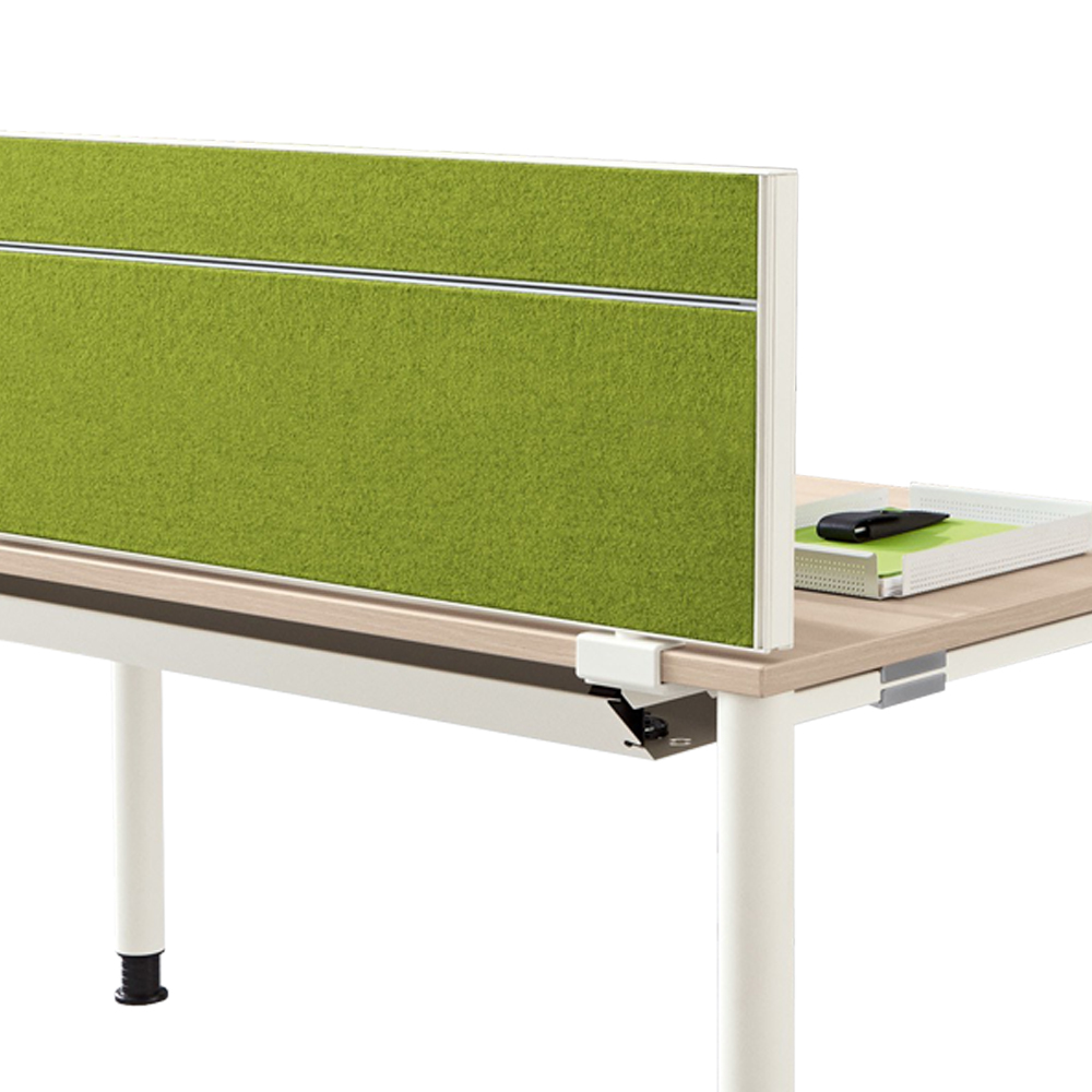 Terio Plus Akoestisch Bureaupaneel Met Accessoirerail afbeelding