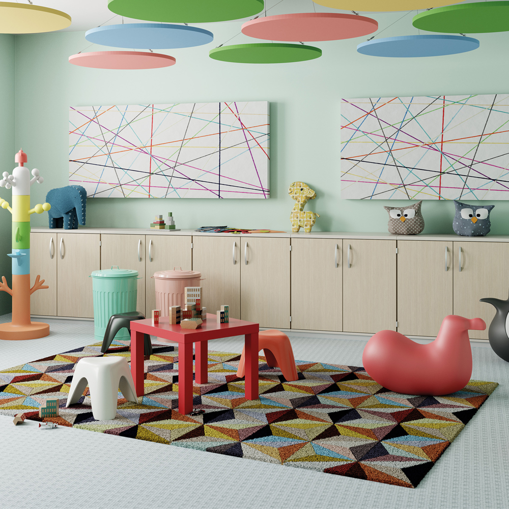 Horizontale Breedband-Wandabsorber afbeelding