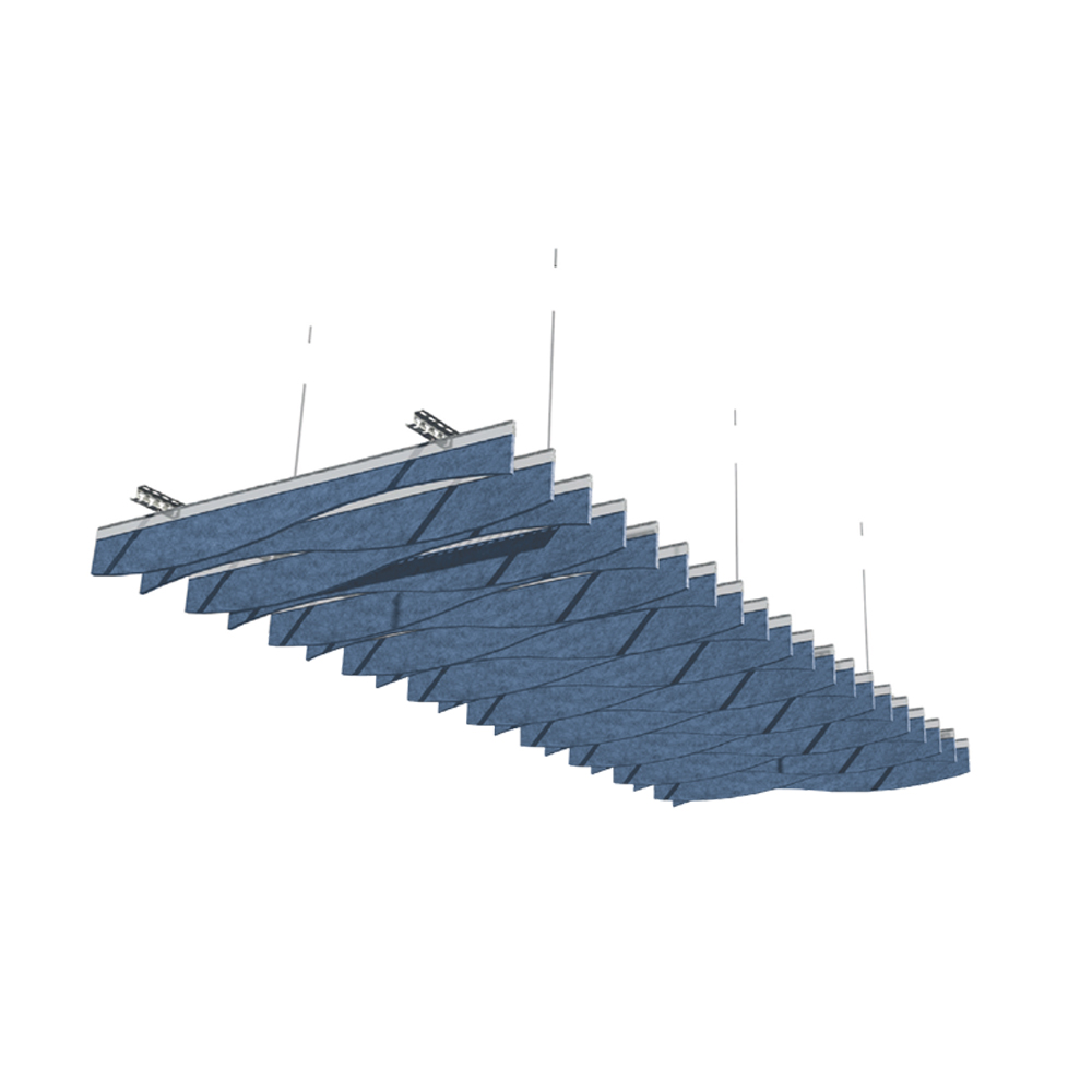 Plafondpaneel Baffle Wave afbeelding