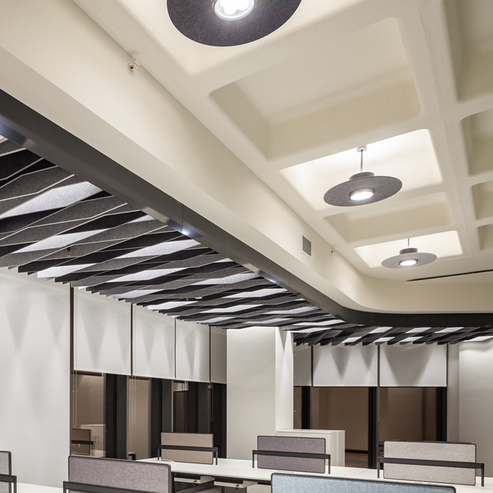 Plafondpaneel Baffle Rate afbeelding