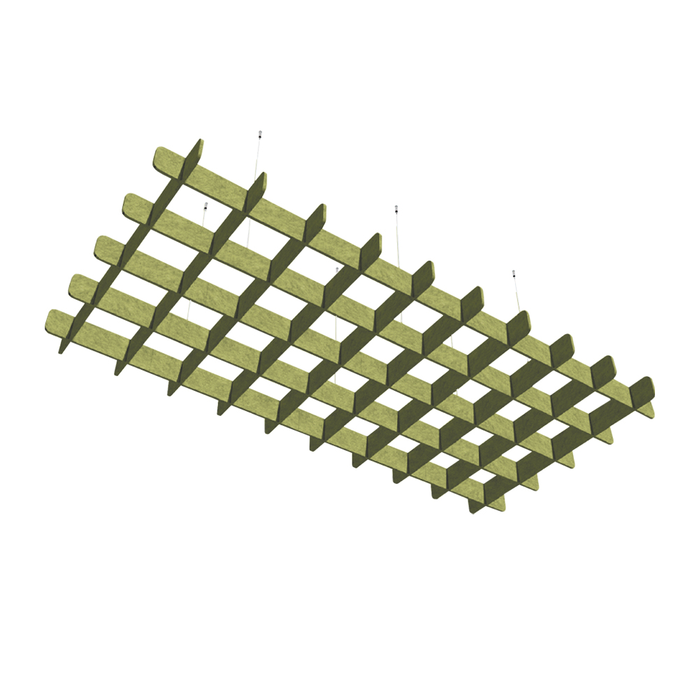 Plafondpaneel Cloud Rectangle afbeelding