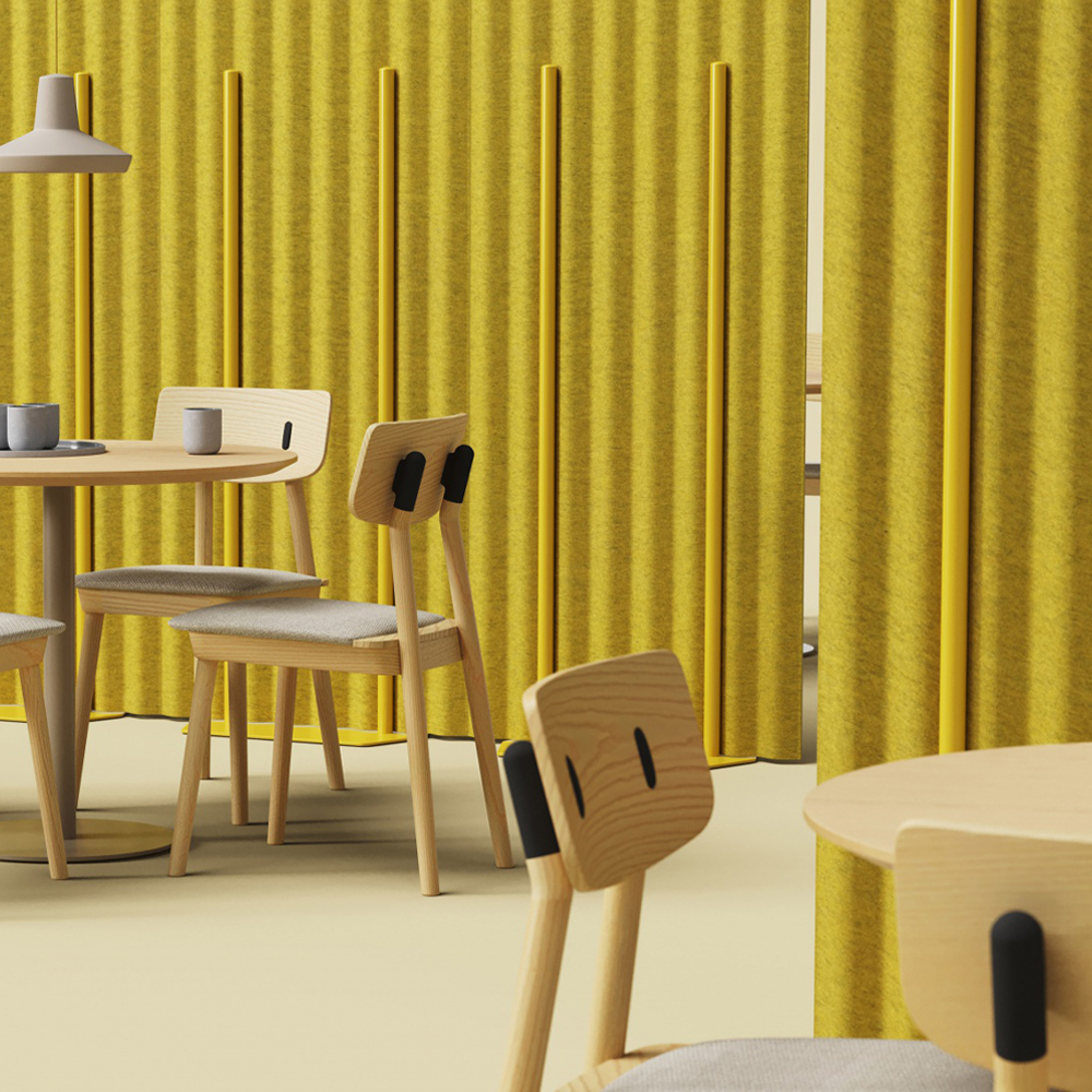 De Vorm roomdivider Mute Flow afbeelding