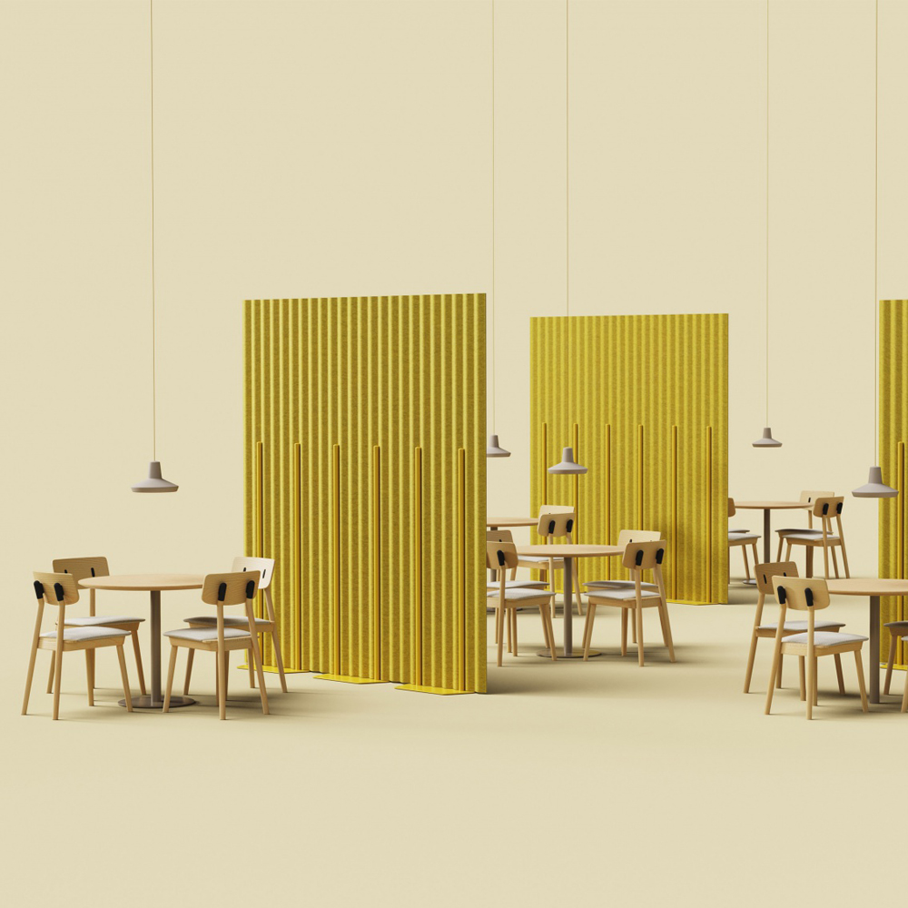 De Vorm roomdivider Mute Flow afbeelding