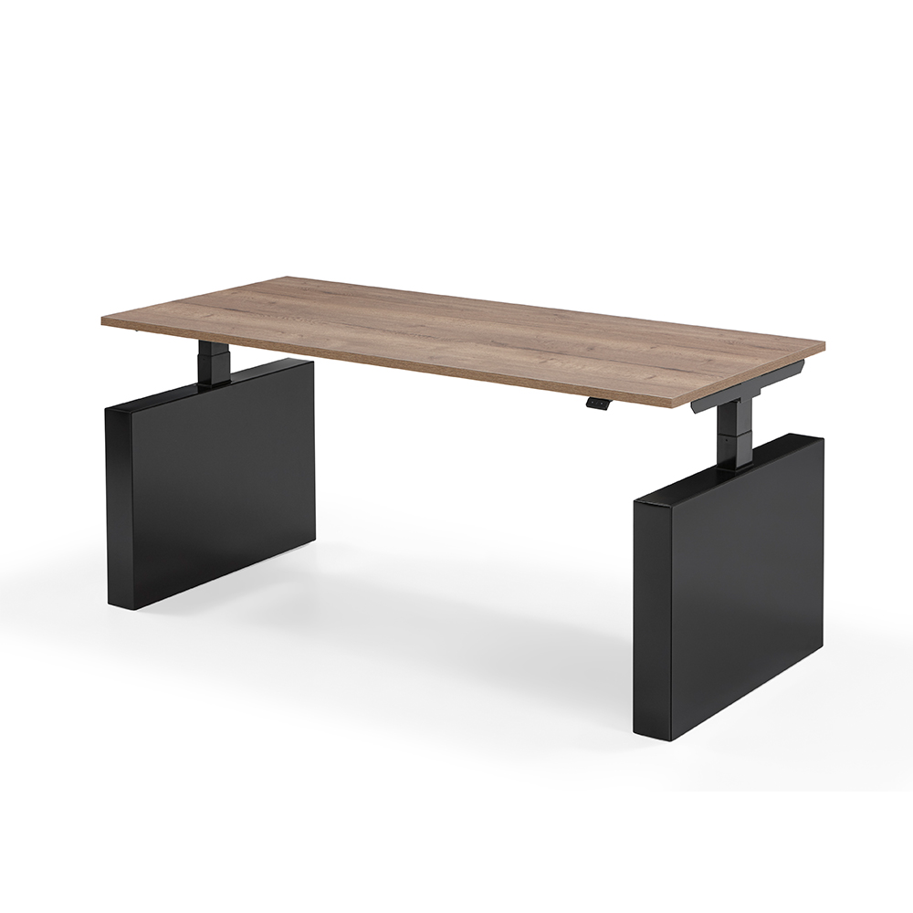 Work Out - Elektrisch zit-sta bureau met wangpoot afbeelding