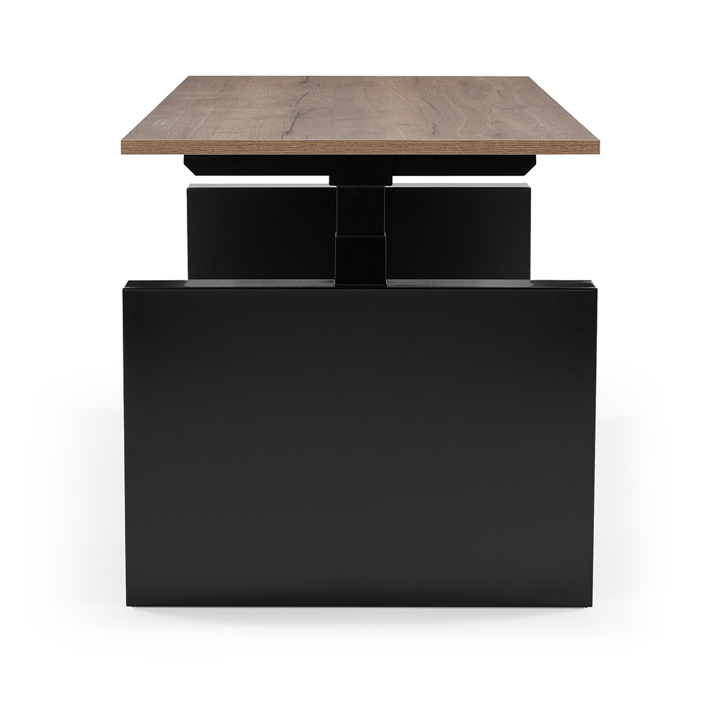 Work Out - Elektrisch zit-sta bureau met wangpoot afbeelding