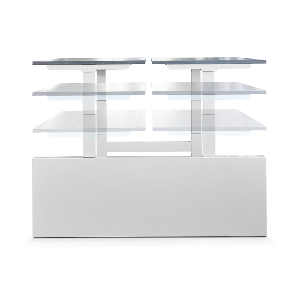 Work Out Pro - Elektrisch Zit-Sta Bench Bureau Met Wangpoot afbeelding