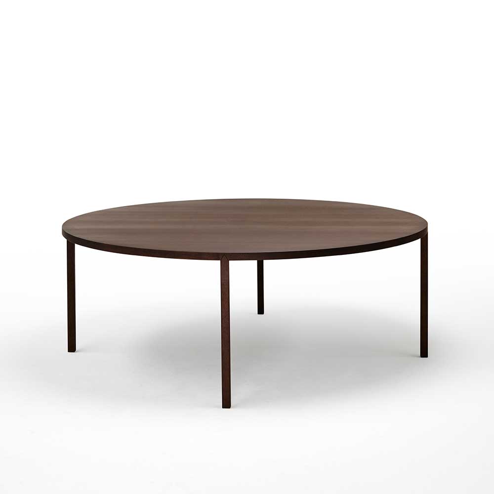 Houten tafel Slim + Round afbeelding