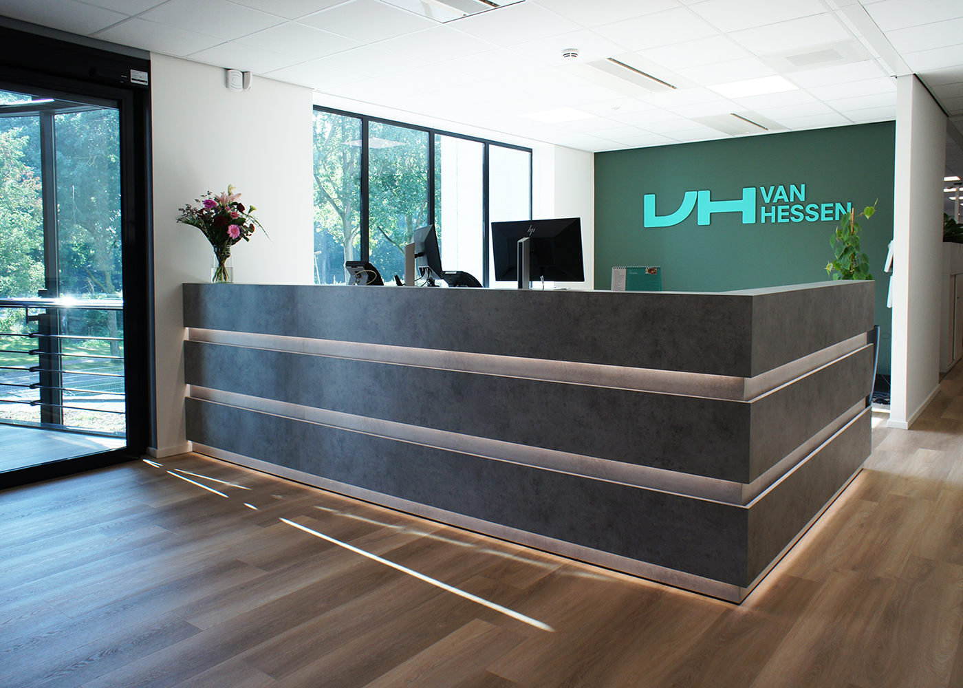 ontvangstbalie entree Rotterdam