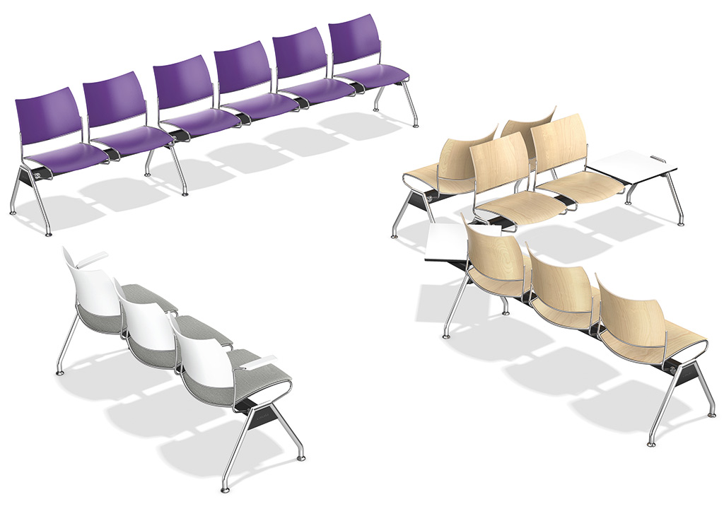 Wachtkamerbank Curvy afbeelding