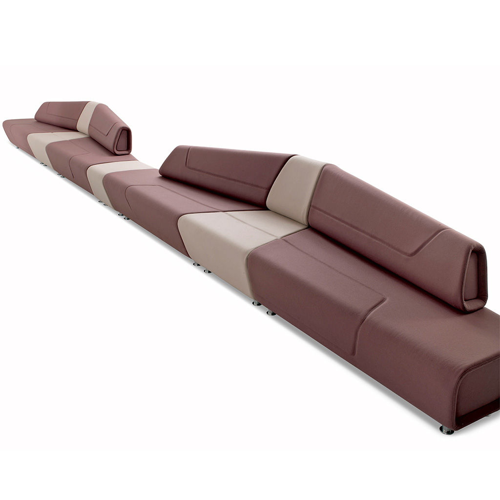 Wachtkamerbank Kaleido afbeelding