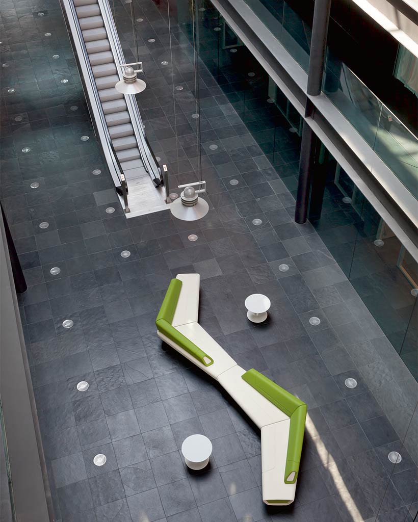 Wachtkamerbank Kaleido afbeelding