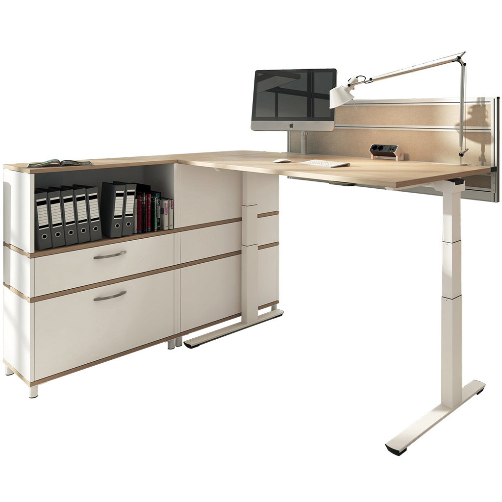 Flexwerkbureau Crew Elektrisch afbeelding