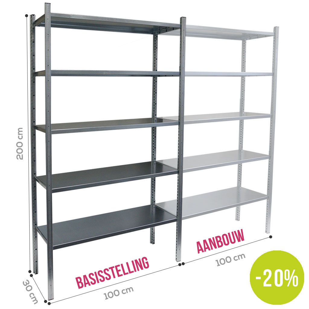 Errex stelling | 30d x 200h x 100b afbeelding