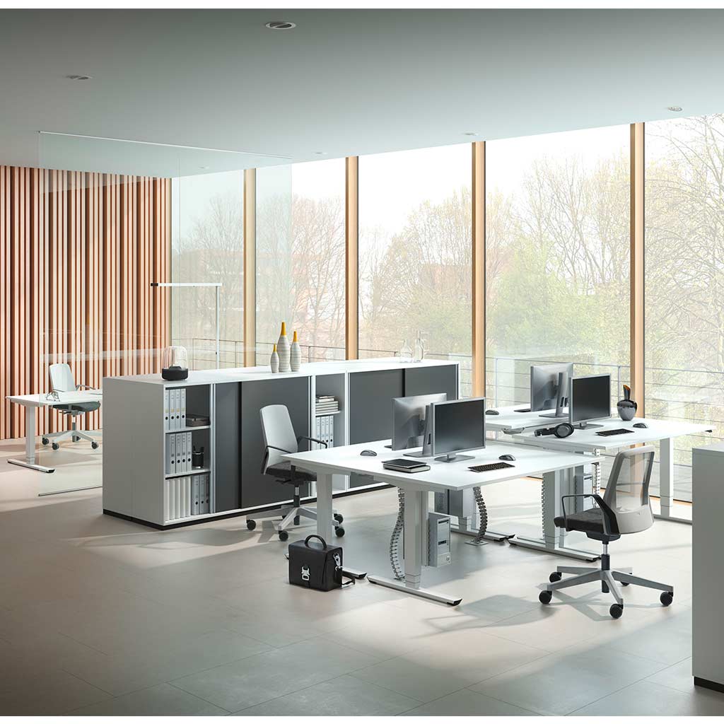  Zit-sta bureau Solitair afbeelding